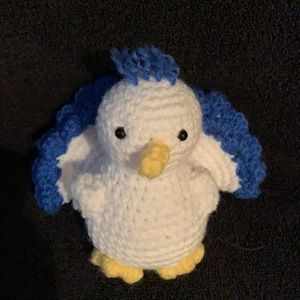 Amigurumi peacock
